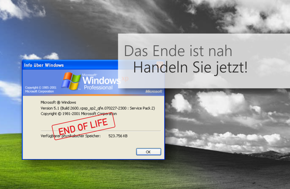 Windows XP End of Life - Das Ende ist nah