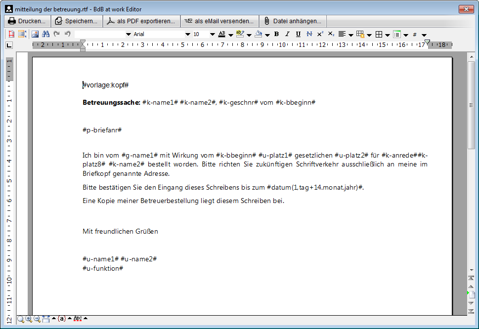 Briefkopf Mit Email Adresse